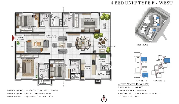 Prestige Beverly Hills Floor Plan