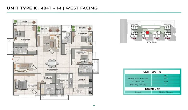 Prestige Clairemont Floor Plan