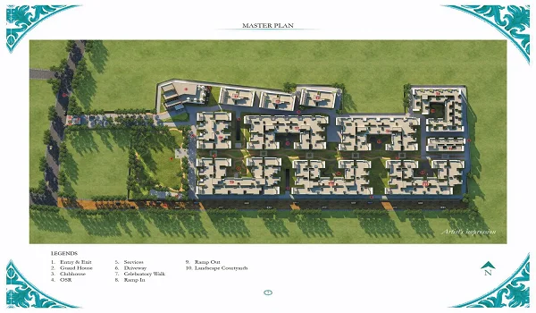 Prestige Courtyards Master Plan