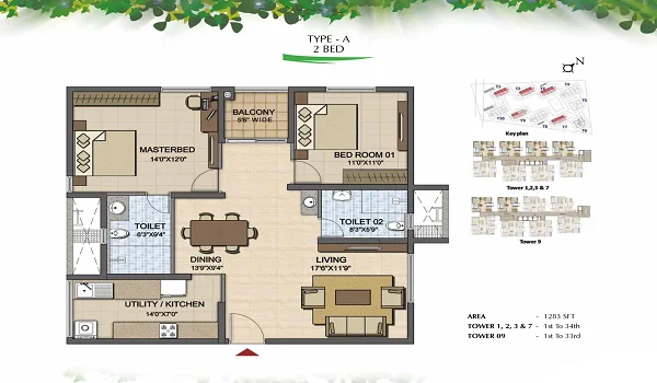 Prestige High Fields Floor Plan