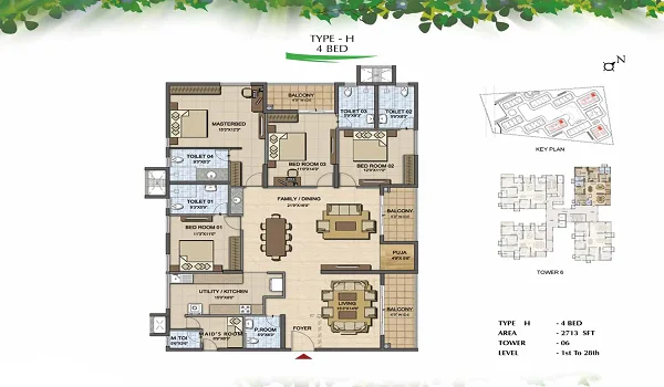 Prestige High Fields Floor Plan