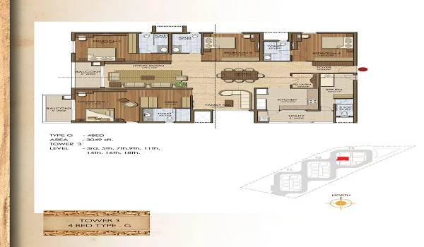 Prestige Ivy League Floor Plan