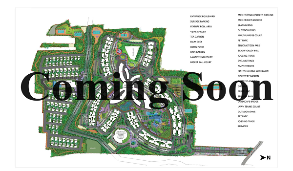 Prestige Ivy Terraces Master Plan