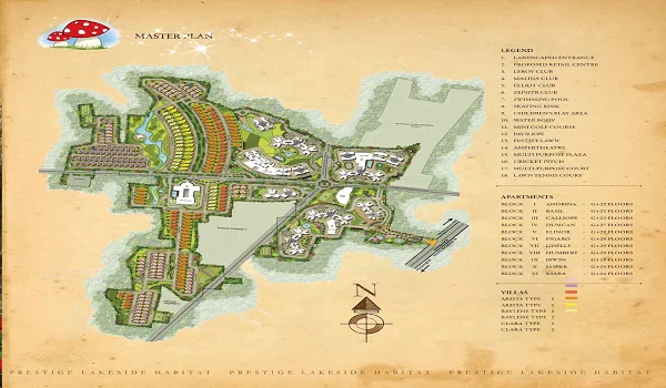 Prestige Lakeside Habitat Master Plan