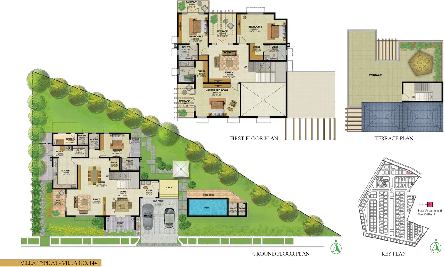 Prestige Royal Woods Floor Plan