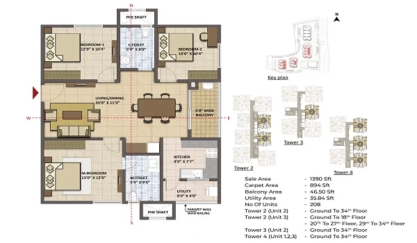 Prestige Tranquil Floor Plan