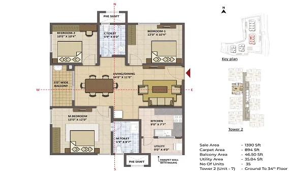 Prestige Tranquil Floor Plan