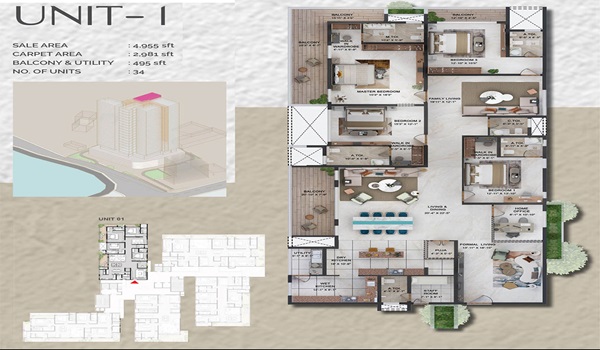 Prestige Vaishnaoi Rainbow Waters Master Plan