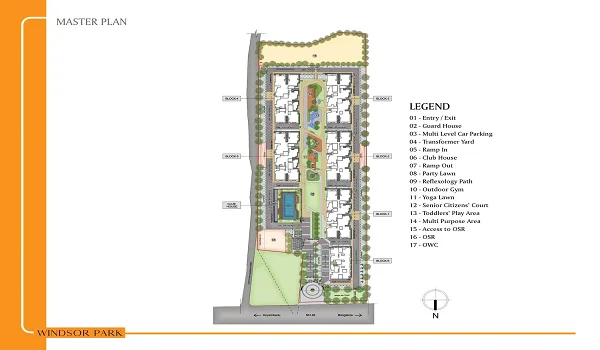 Prestige Windsor Park Master Plan