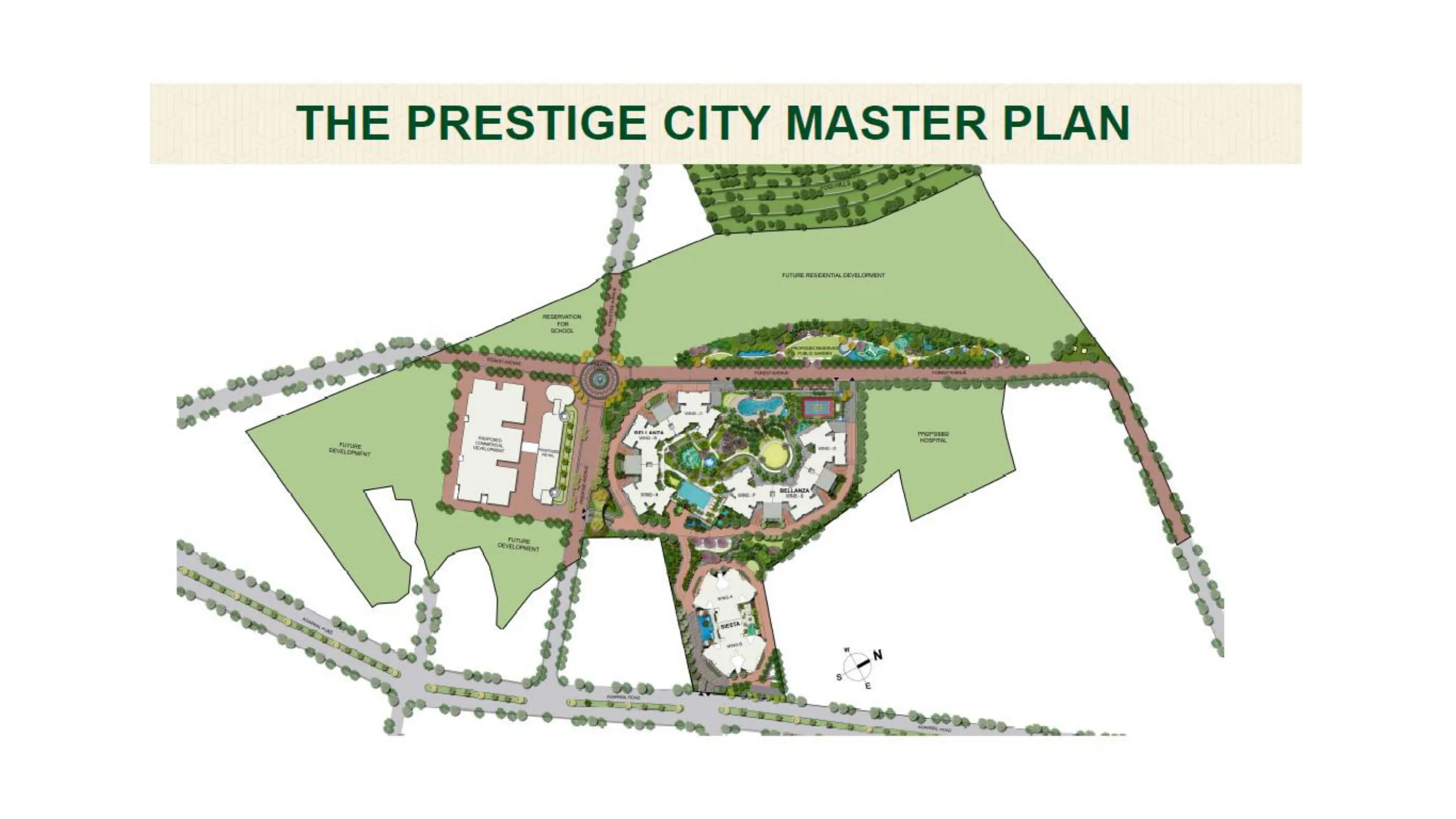 Siesta @ The Prestige City Master Plan