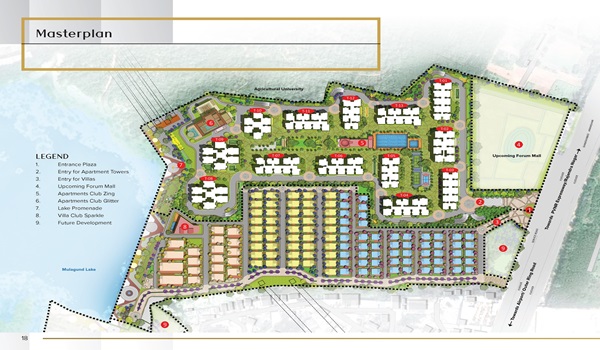 The Prestige City Hyderabad Master Plan